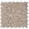 Andova Tiles SAMPLE Comfort 037 x 087 Glass Herringbone  Chevron Mosaic Wall Tile SAM-ANDCOM322